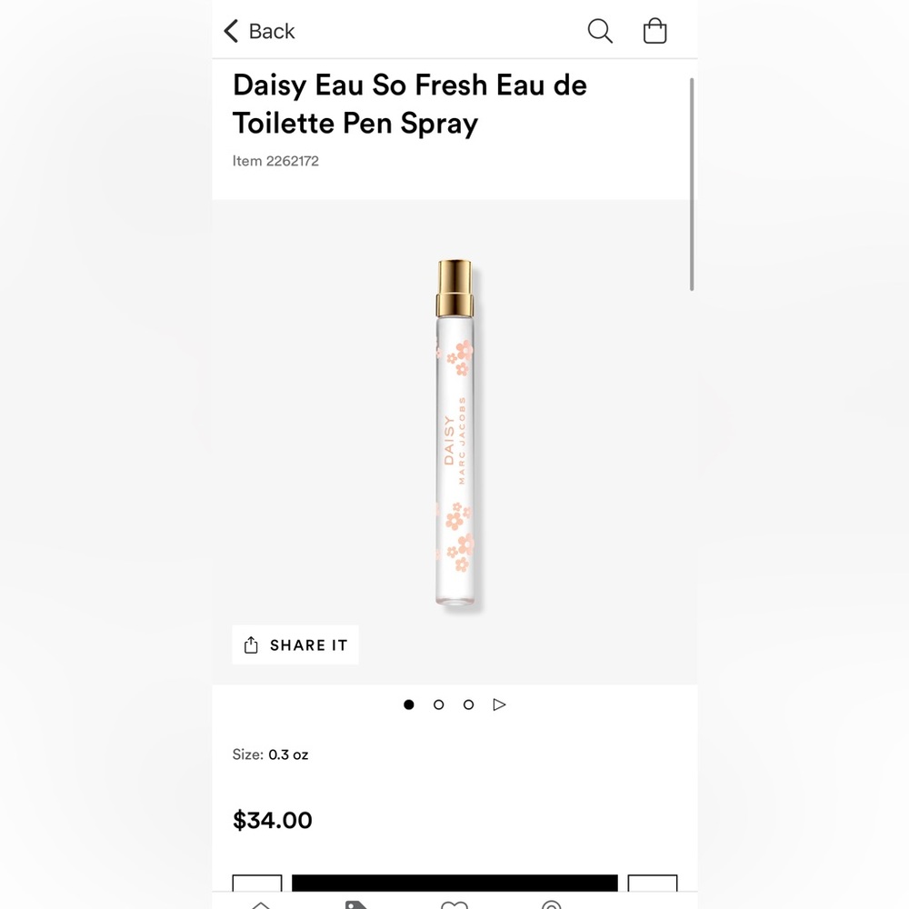 Marc jacobs daisy roller ball